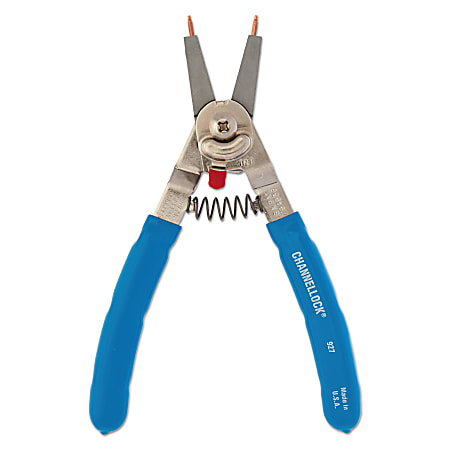 Channellock Snap Ring Plier, 8 in, Replaceable Tip