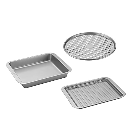 Cuisinart™ 4-Piece Toaster Oven Set, Silver
