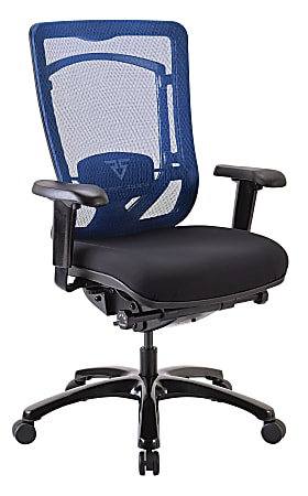 RS Gaming Davanti Vegan Leather High Back Gaming Chair BlackBlue