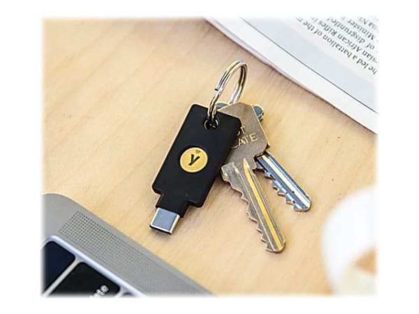 Yubico 2 Factor Authentication 2FA Security Key USB C or NFC FIDO ...