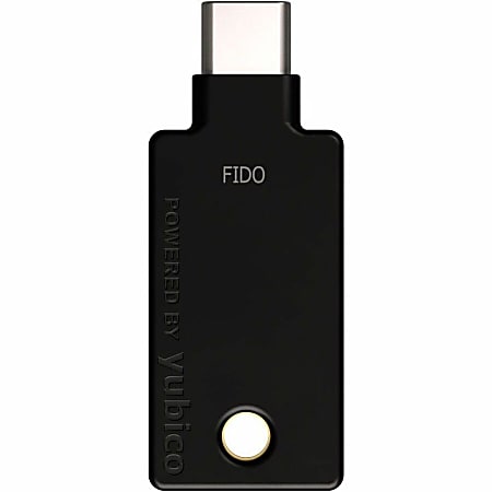 Yubico 2-Factor Authentication (2FA) Security Key, USB-C or NFC, FIDO ...