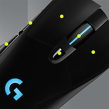 Logitech G703 LIGHTSPEED Wireless Gaming Mouse - kite+key, Rutgers