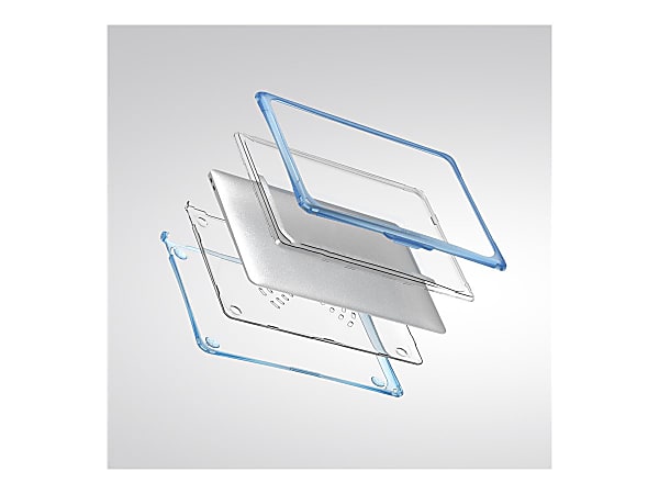 iBenzer Hexpact SecureLock - Notebook shell case - blue - for Apple MacBook Air 13.6" (Mid 2022)