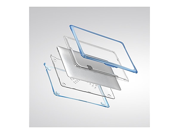 iBenzer Hexpact SecureLock - Notebook shell case - blue - for Apple MacBook Air 13.6" (Mid 2022)