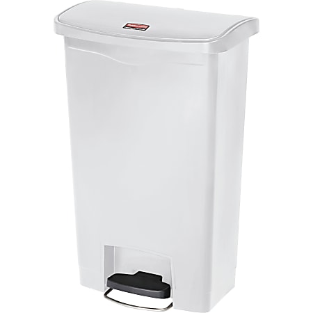 Rubbermaid Commercial Slim Jim 13-gal Step-On Container -