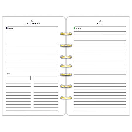 Planner Refills Monthly & Weekly Budget To Do List Sticky Notes Stickers College