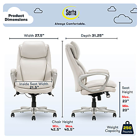 Serta arlington office chair sales