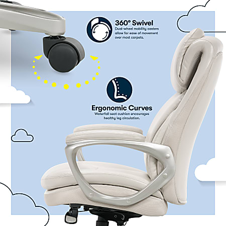 Serta smart layers top chair air arlington