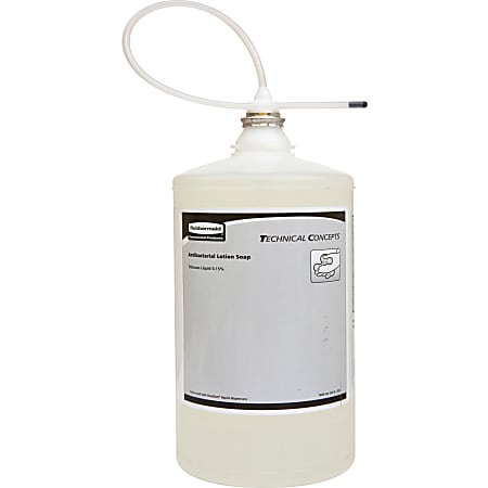Rubbermaid Commercial Dispenser Antimicrobial Liquid Soap - Light Floral Scent - 1.69 quart - Kill Germs, Bacteria Remover - 2018581