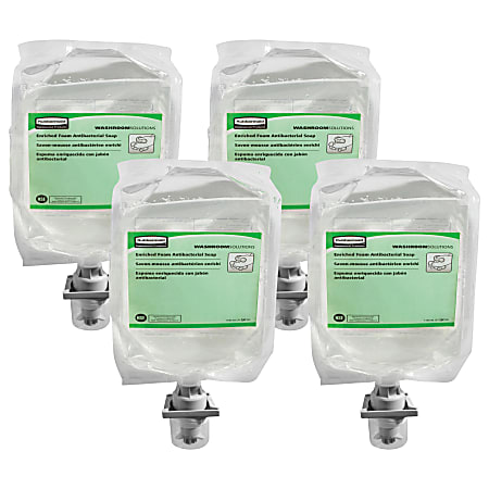 Rubbermaid Commercial E2 Antibacterial Foam Soap Refill - Fragrance-free Scent - 37.2 fl oz (1100 mL) - 2018595