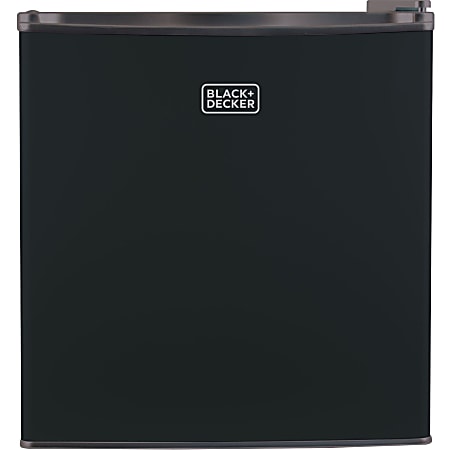 Black and decker mini store fridge with freezer