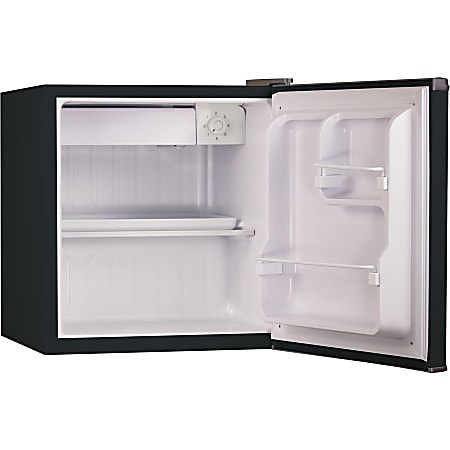 BlackDecker BCRK17B 1.7 Cubic ft RefrigeratorFreezer Black 1.70