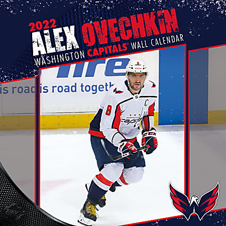 Lang Turner Licensing Monthly Wall Calendar, 12" x 24", Alex Ovechkin, January to December 2022
