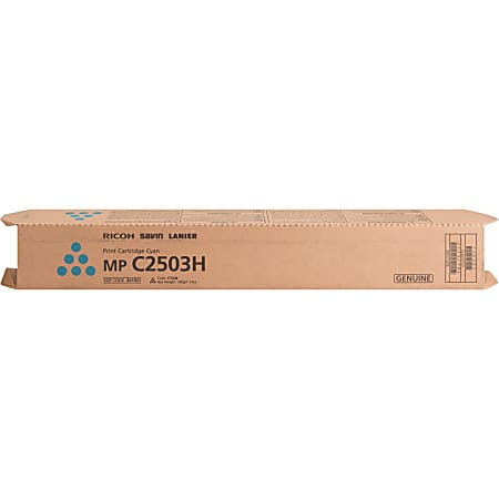 Ricoh Original Laser Toner Cartridge - Cyan - 1 Each - 9500 Pages Ricoh Original Laser Toner Cartridge - Cyan - 1 Each - 9500 Pages