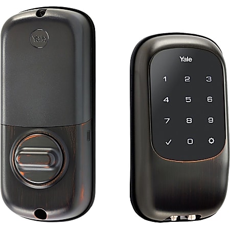 Yale YRD120 Touchscreen Deadbolt T1L Standalone - Oil Rubbed Bronze