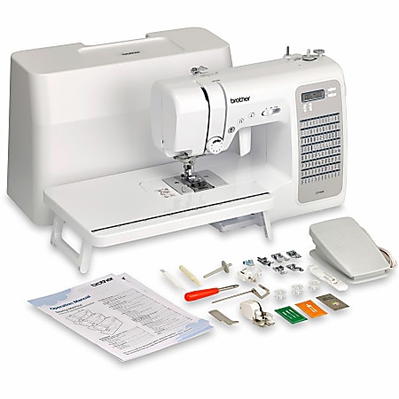 Brother CP100X Computerized Sewing and Quilting Machine with 100 Built-in Stitches, White