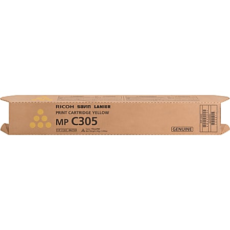 Ricoh Original Laser Toner Cartridge - Black - 1 Each - 12000 Pages