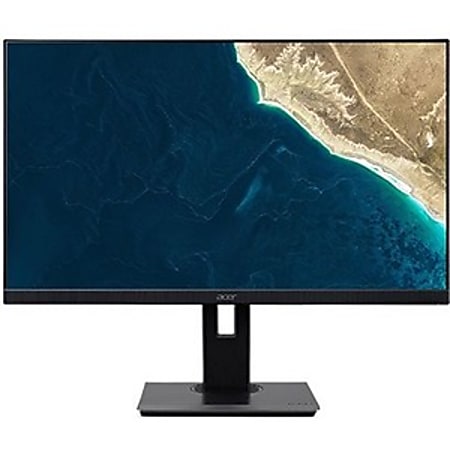Acer B277K 27" 4K UHD LED LCD Monitor - 16:9 - Black - 27" Class - In-plane Switching (IPS) Technology - 3840 x 2160 - 1.07 Billion Colors - Adaptive Sync - 300 Nit - 4 ms - 60 Hz Refresh Rate - HDMI - DisplayPort - Mini DisplayPort