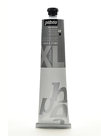 Pebeo Studio XL Oil Paint, 200 mL, Neutral Gray, Pack Of 2