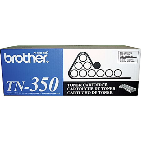 Brother® TN-350 Black Toner Cartridge, TN-350BK