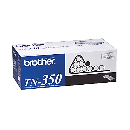 Cartouche laser originale Brother TN350 - Noire - 2 500 pages à 5% de couverture de page