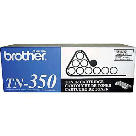 Brother® TN-350, Black Toner Cartridge