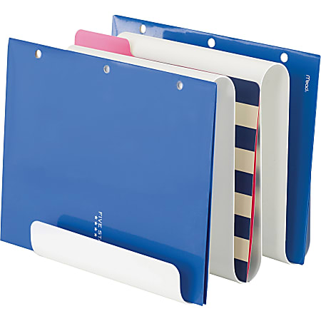 Safco Wave Desk Desktop File Rack, 9.5"H x 9"W x 9.3"DDesktop, Magnetic, Powder Coated, White, Steel