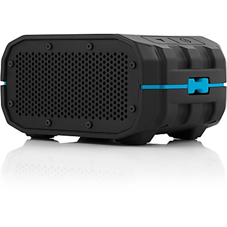Braven BRV-1 Speaker System - 6 W RMS - Wireless Speaker(s) - Portable - Battery Rechargeable - Cyan, Black