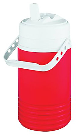 Igloo® Legend™ Insulated Beverage Jug, 1/2 Gallon, Red