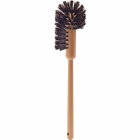 Rubbermaid Commercial 17" Handle Toilet Bowl Brush - 1.50" Synthetic Polypropylene Bristle - 17" Handle - 632000BRNCT