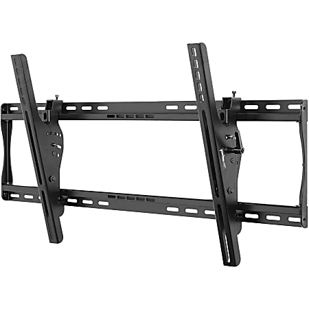 Peerless ST660P SmartMount® Universal Tilt Wall Mount for 39" to 80" Displays - Standard Models - 39" to 80" Screen Support - 200 lb Load Capacity - Semi-gloss Black