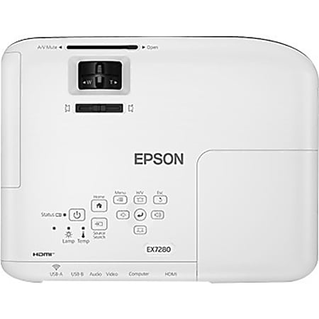 Epson Pro EX7280 WXGA 3LCD Projector V11HA02020 - Office Depot