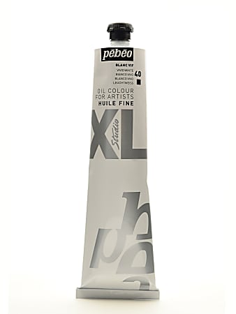 Pebeo Studio XL Oil Paint, 200 mL, Vivid White, Pack Of 2