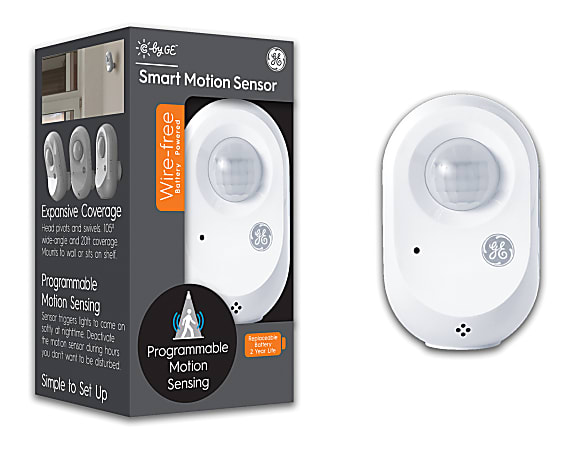 C by GE Wireless Smart Motion Sensor, White