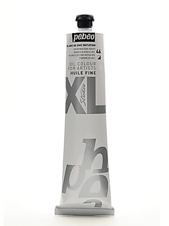 Pebeo Studio XL Oil Paint, 200 mL, Imitation Zinc White, Pack Of 2
