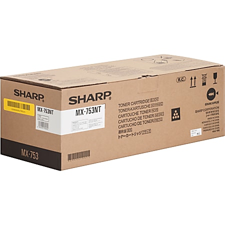 Sharp MX753NT - Black - original - toner cartridge - for Sharp MX-M623U, MX-M753U