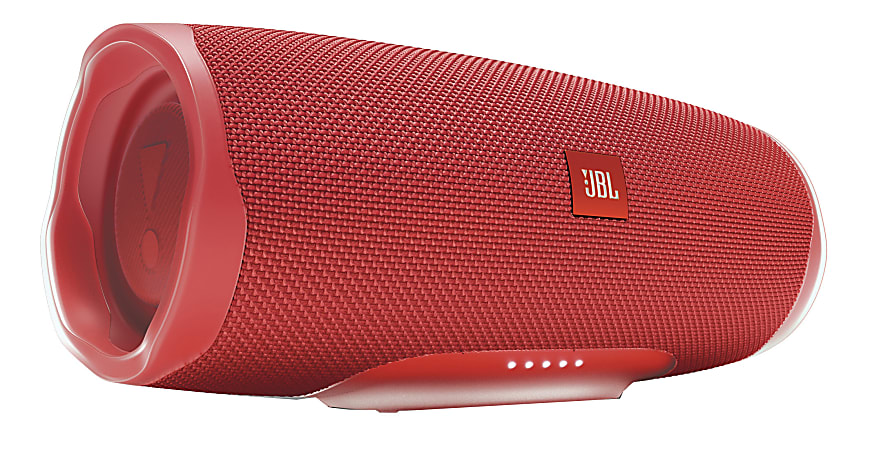 JBL Charge 4 Portable Bluetooth® Speaker, Red, JBLCHARGE4REDAM