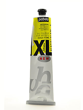 Pebeo Studio XL Oil Paint, 200 mL, Glaze Yellow, Pack Of 2