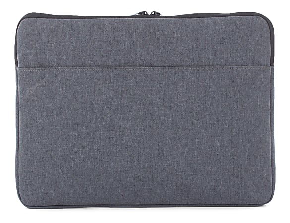 Swiss Mobility Elevate Computer Sleeve For 14.1" Laptops, 10"H x 1"W x 14"D, Gray, TAC1024SMGRY