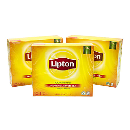 Lipton Black Tea, Black Tea Bags