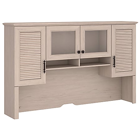 kathy ireland® Home by Bush Furniture Volcano Dusk Hutch, 68"W, Driftwood Dreams, Standard Delivery
