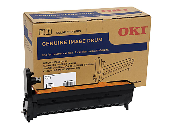 OKI - Black - original - drum kit - for C712dn