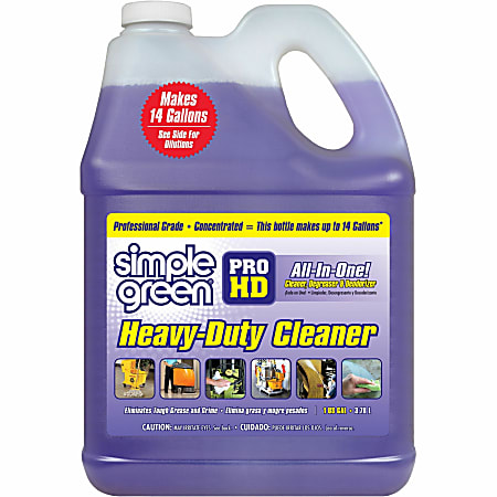 Simple Green® Pro HD Heavy-Duty Liquid Cleaner & Degreaser, 128 Oz Bottle, Case Of 2