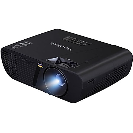 Viewsonic LightStream PJD7720HD 3D DLP Projector - 1920 x 1080 - Front - 1080i - 4000 Hour Normal Mode - 10000 Hour Economy Mode - Full HD - 22,000:1 - 3200 lm - HDMI - USB