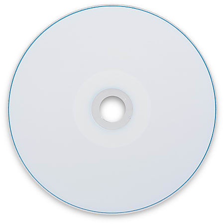 Verbatim CD R 700MB 52X White Thermal Printable Hub Printable 100pk ...