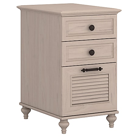 kathy ireland Home by Bush Furniture Volcano Dusk 3 Drawer File Cabinet, Driftwood Dreams, Standard Delivery