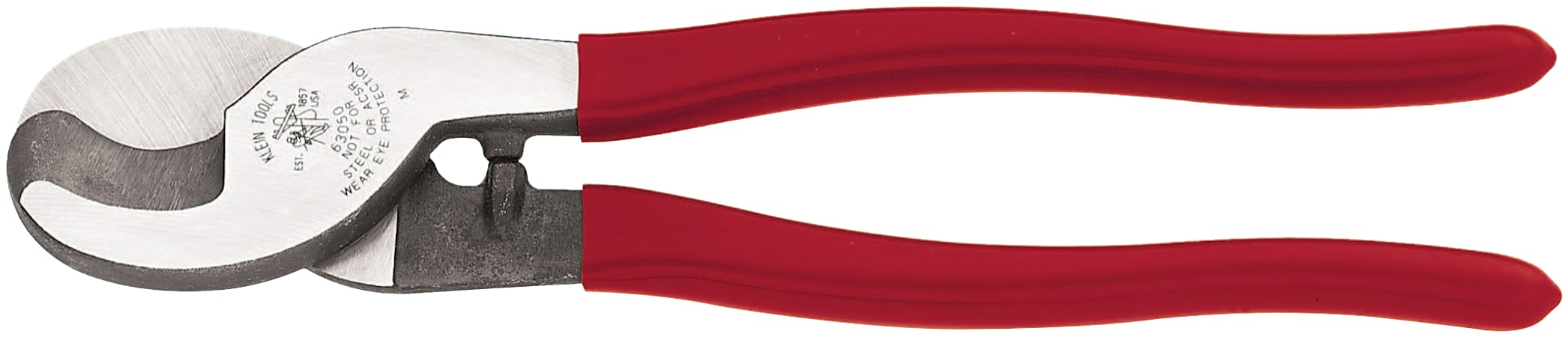 Klein Tools High Leverage Cable Cutters, 9 1/2 in, Shear Cut