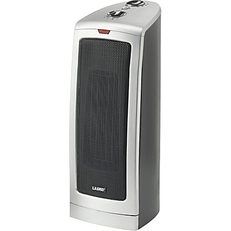 Lasko 5367M Convection Heater - Ceramic - Electric - Electric - 1500 W - 3 x Heat Settings - 1500 W - Tower - Pink