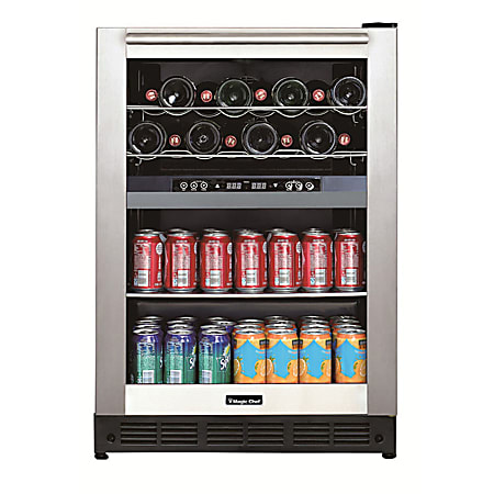 Magic Chef® Dual-Zone Built-In Wine And Beverage Center,