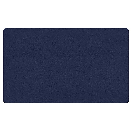 Ghent Fabric Bulletin Board With Wrapped Edges, 36" x 46-1/2", Blue